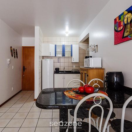 Apto C Churrasq 350M Da Praia Canasvieiras Aal0204 Florianopolis Bagian luar foto