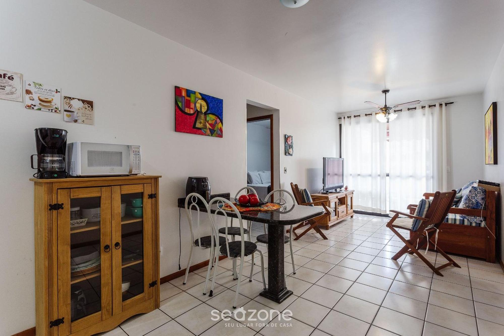 Apto C Churrasq 350M Da Praia Canasvieiras Aal0204 Florianopolis Bagian luar foto